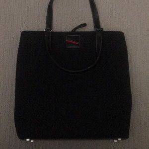 Kate Spade Black Woven Bag